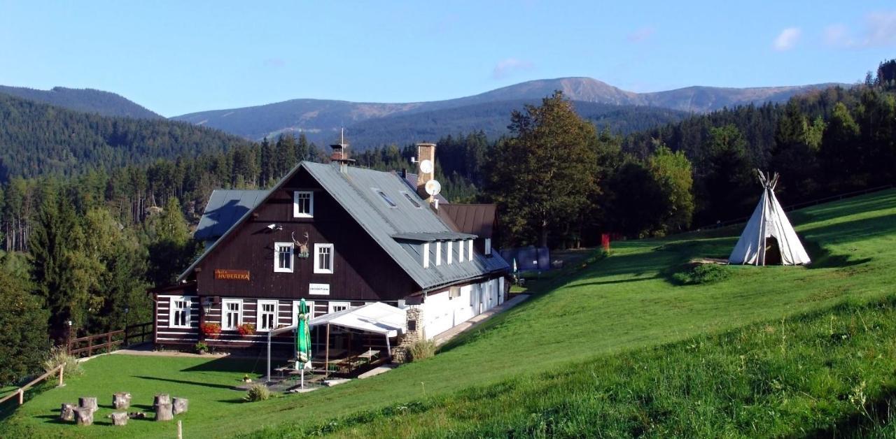 Chata Hubertka Krkonose Vítkovice Eksteriør billede